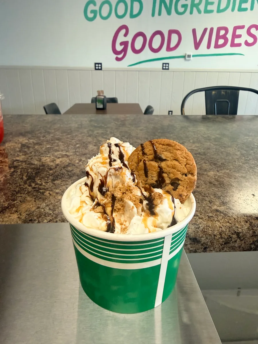 Biscoff Cookie rolled ice cream
