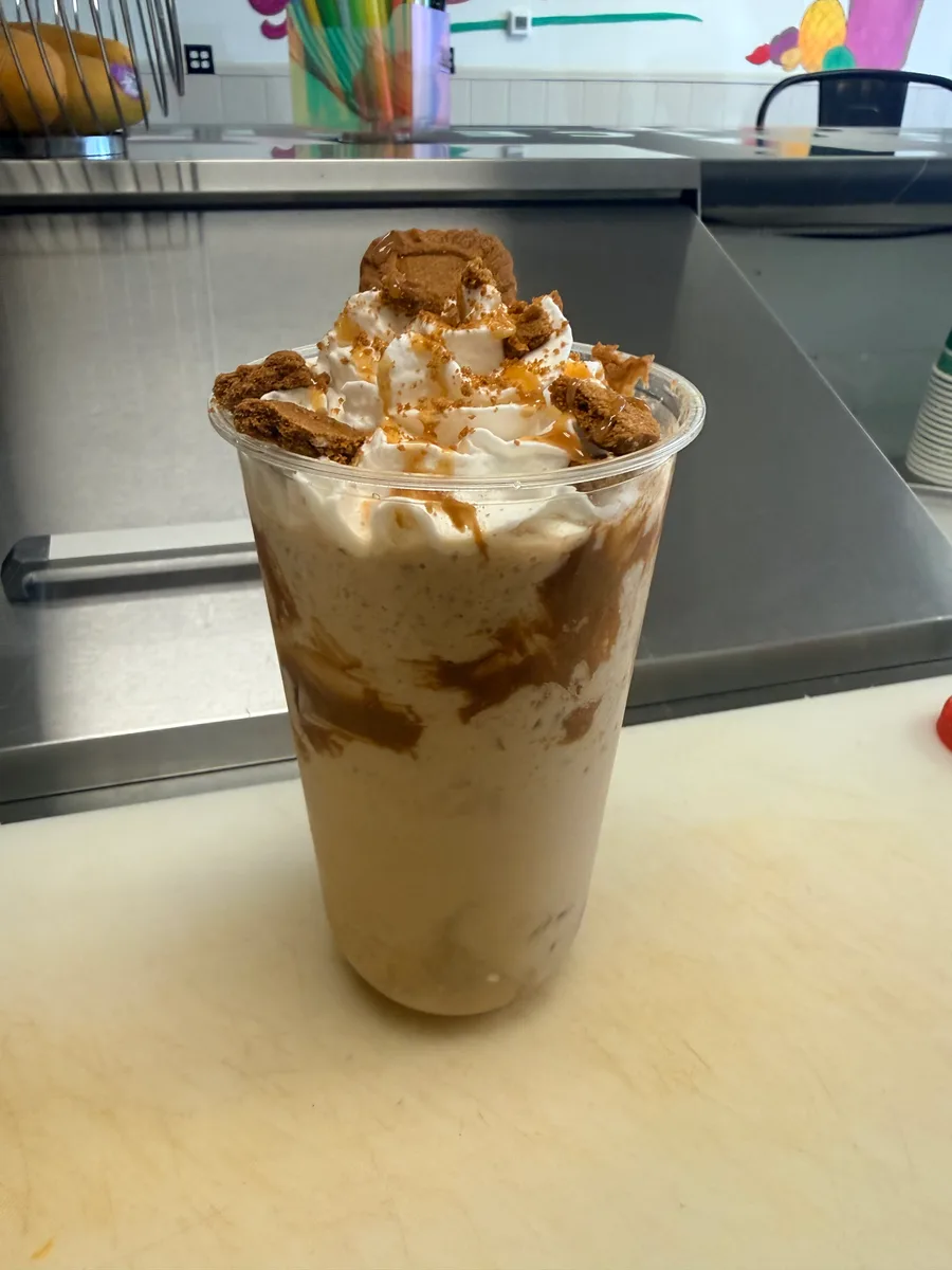 Hand-blended shake